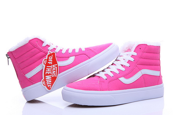 Vans High Top Shoes Women--067